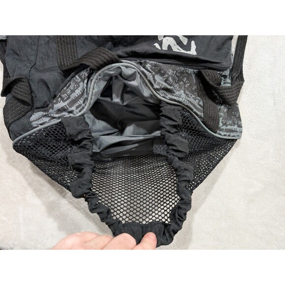 Vintage 1991 Official Reebok Blacktop Nylon Basketball Gym Duffle Bag RARE - Picture 6 of 6